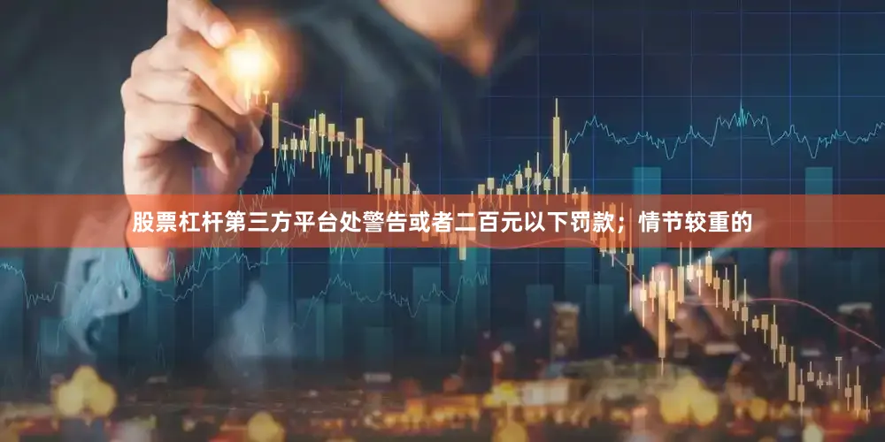 股票杠杆第三方平台处警告或者二百元以下罚款；情节较重的